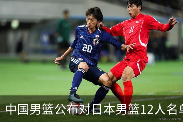 中国男篮公布对日本男篮12人名单，杨瀚森、徐昕等在列